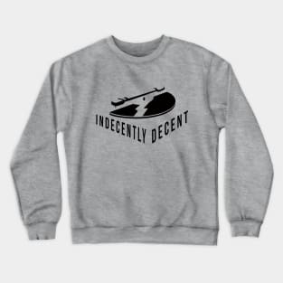 Broken Record (Black Design) Crewneck Sweatshirt